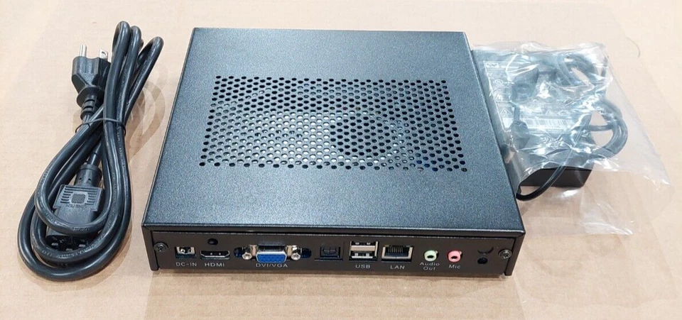 Mini PC with Atom D525 Dual Core 1.8Ghz - 1gb DDR3 RAM, HDMI, RARE Industrial PC Foto 2 de 4