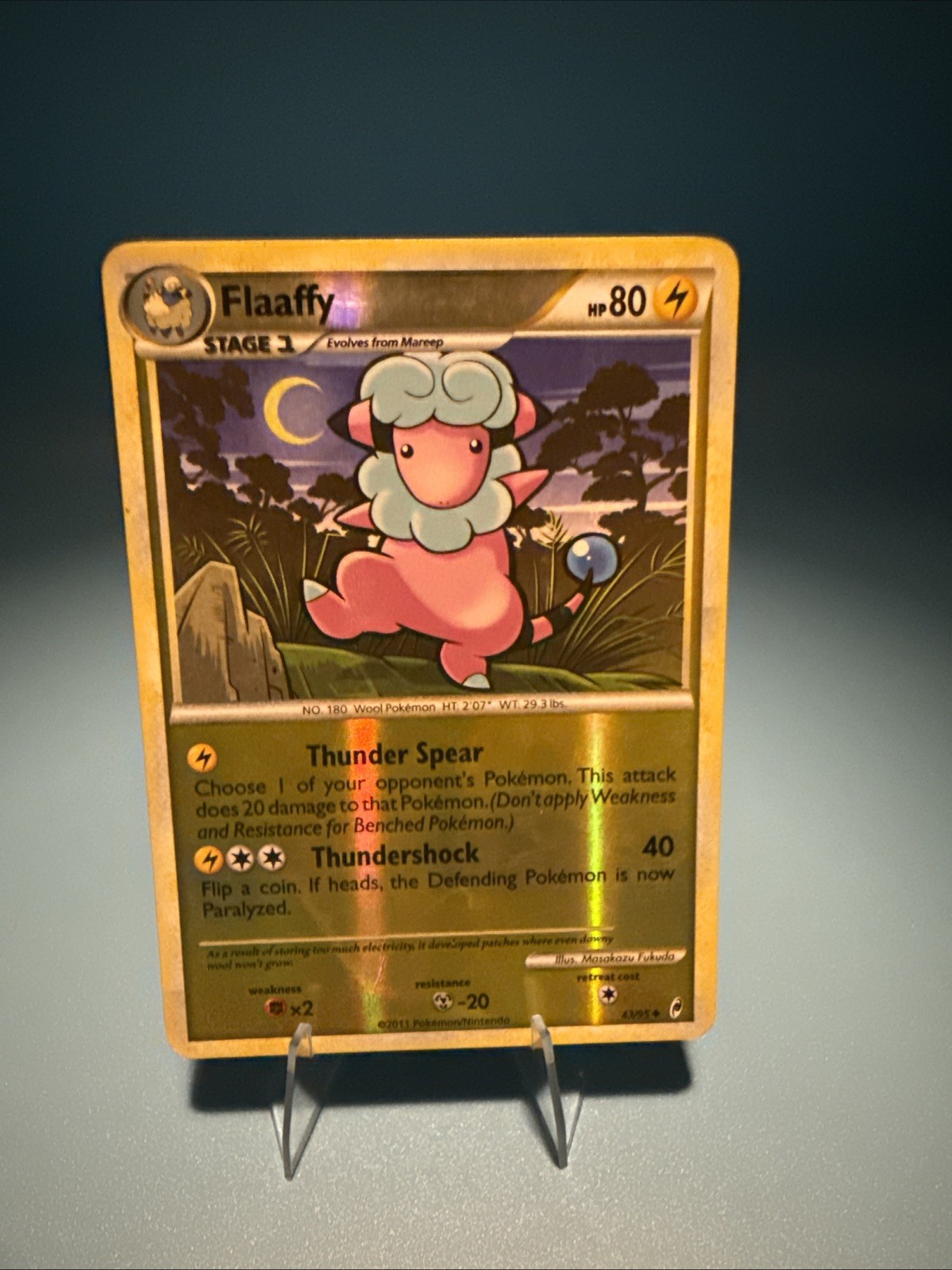 Flaaffy 43/95 Reverse Holo - Call of Legends HP Pokemon Card TCG