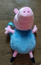 Small George (Peppa pig) soft touch backpack