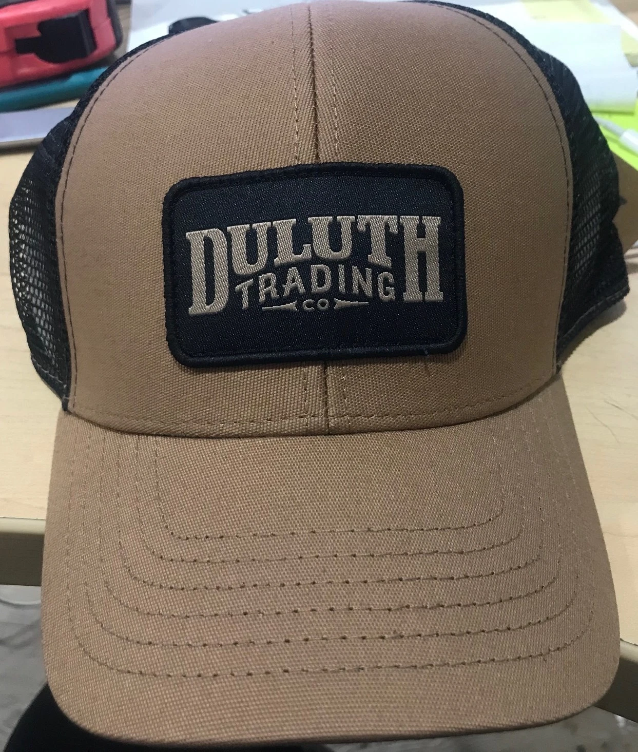 Duluth Trading Co Hat/Cap/Trucker Men's M/L, Brown NEW In Bag W/Tags - RARE