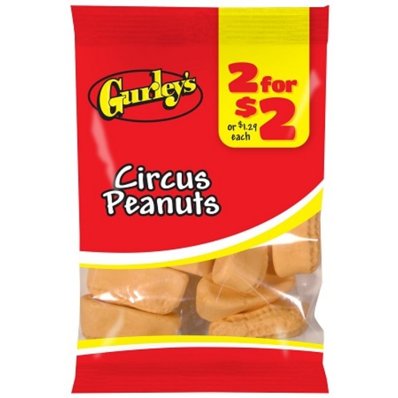 6x Gurleys Circus Peanuts 175 3990₽