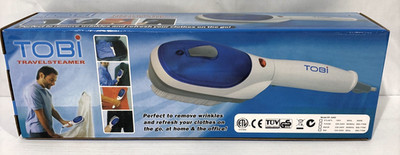 TOBI Electric Handheld Garment Steamer Travel Iron White DF-A002 NIB