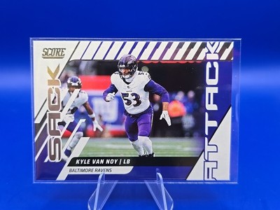 2025 Panini Score Sack Attack Kyle Van Noy #2 Ravens