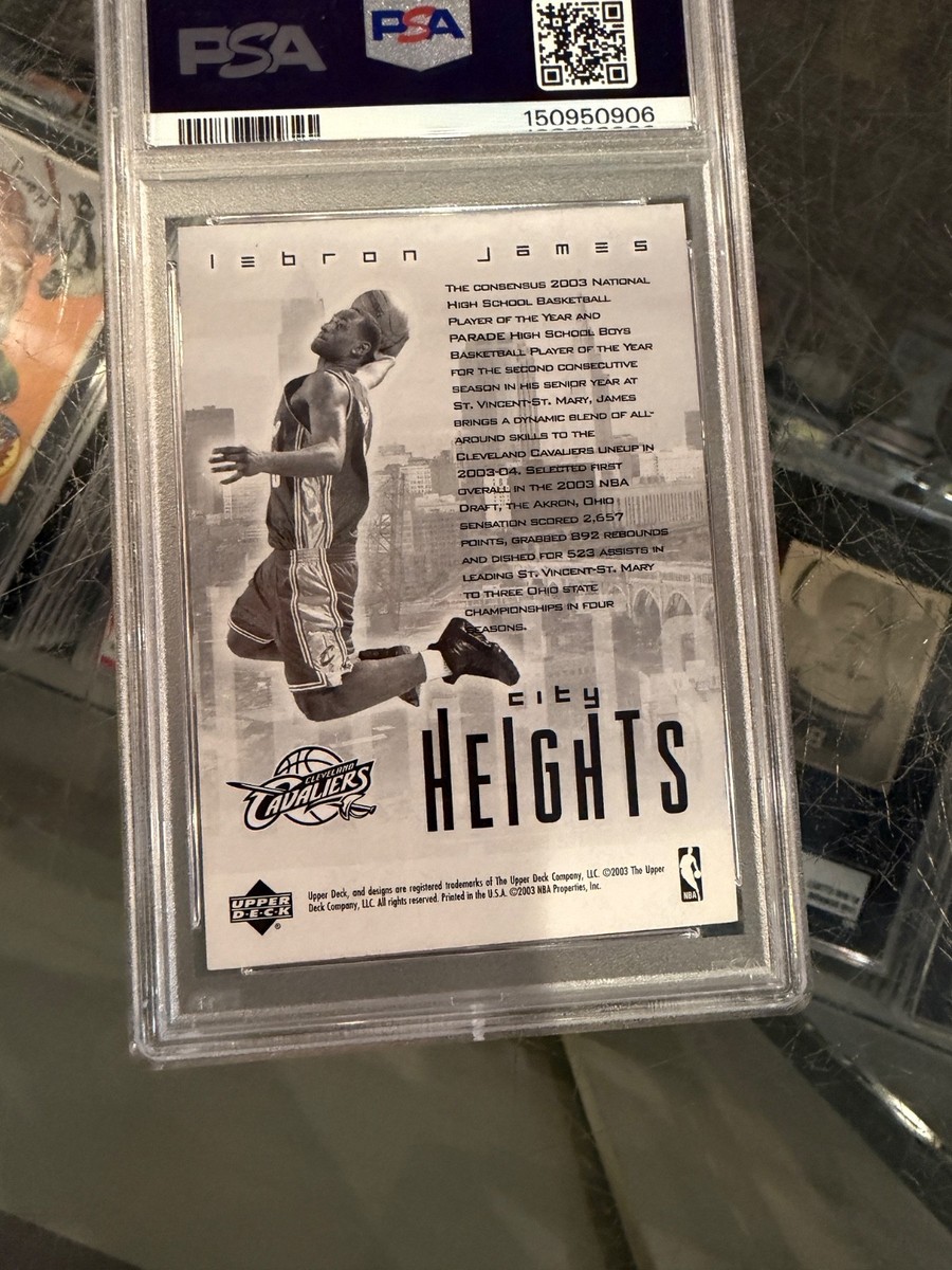 2003 UPPER DECK REDEMPTION SPECIAL LEBRON JAMES CAVALIERS ROOKIE