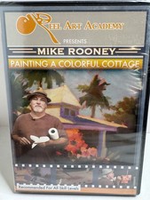 Reel Art Academy DVD Painting a Colorful Cottage Oils Mike Rooney New
