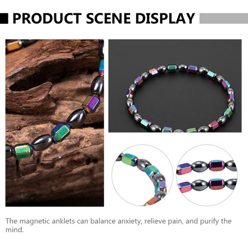 Pulseras de tobillera magnéticas de cobre 3 piezas - Imagen 5 de 12
