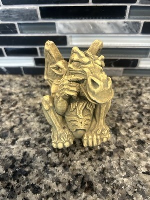 Toscano Feast on Fools  Medieval Rude Teeth Picking Gargoyle Statue Gothic 3''