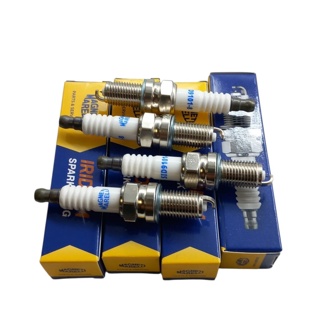 Candele Accensione MAGNETI MARELLI 062130004312 – Doppia Punta Per Prestazioni Ottime (Peugeot, Citroën)