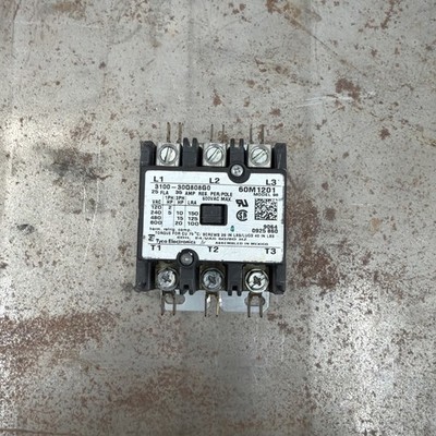 Tyco Electronics 3 Pole Contactor 100438-03; 3100-30Q808