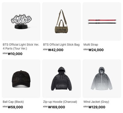 BTS WORLD TOUR 'ARIRANG' イベントグッズ 🔥NEW DROP🔥 Pre-Order: BTS Worldtour 'Arirang' Official Merch