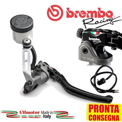 Brembo 17RCS 17x18-20 Radial Bremspumpe + Öltank Kit und Racing Halterung