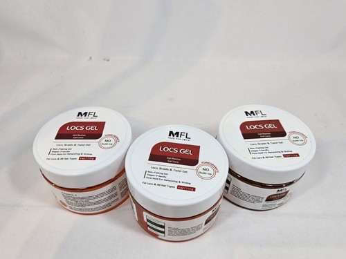 Made For Locs Vegan Retwist Styling Gel Residue-Free, Strong Hold, 4oz, Lot of 3 - Picture 5 of 18