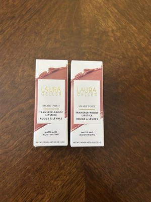 Laura Geller Transfer Proof Matte & Moisturizing  Lipsticks Clever & Brilliant