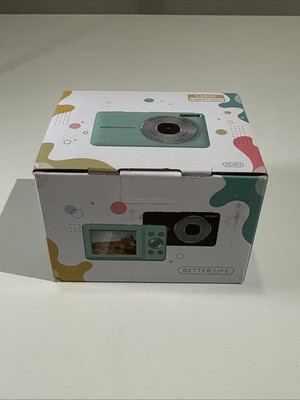 Better Life 1080P 44.0MP Digital Camera  DC403 Teal Portable Compact NEW SEALED