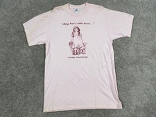 VINTAGE Jerzees Shirt Mens Large Pink Mary Ha...