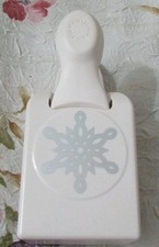 Martha Stewart Crafts LOOPED SNOWFLAKE Punch Paper Scrapbooking Cardmaking EXC