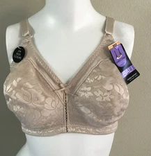 BALI 36 DD, Comfort-U Design, Stay in Place Straps, Wire Free New With Tag