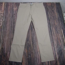 Peter Millar Pants Mens 36x32 Khaki eb66 Classic Fit Golf Performance Recycled