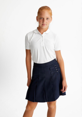 French Toast Girls Khaki Uniform 2 Tab Scooter Hidden Shorts, Skirts  Size: 12