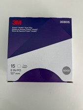 3M 30805 8000grit Polishing Pad,Foam,5" Size,Pk15