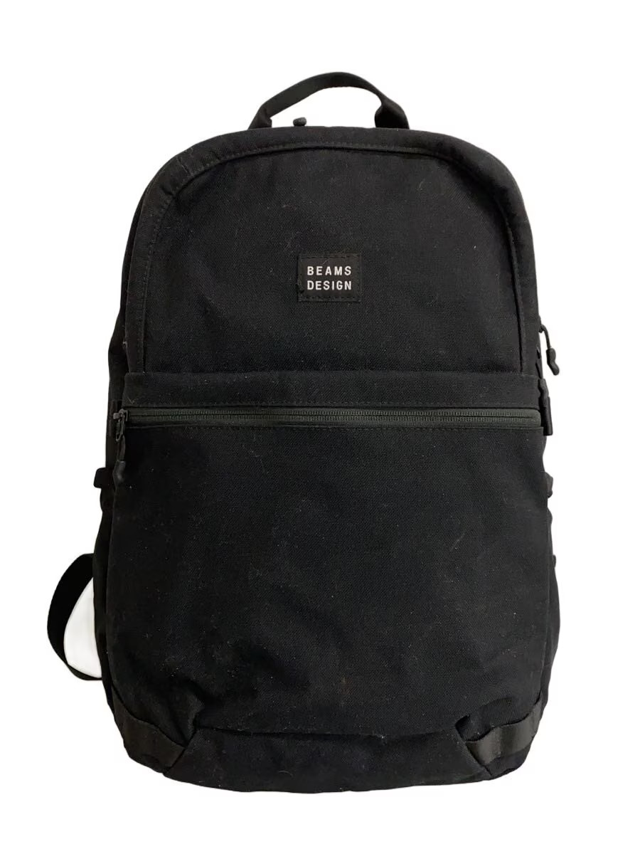 Beams Backpack Nylon Blk Solid Bmmh2Mr2 K6351 - image 1