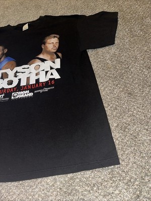 VTG 90s Mike Tyson Vs Botha MGM Grand Boxing Fight Promo T-Shirt