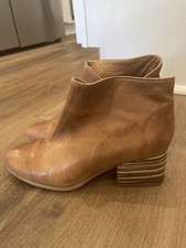 Stivaletti donna Antelope taglia 37 tortora 527 ambra usati in ottime condizioni taglia USA 6,5/7 tacco a righe