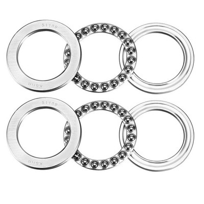uxcell 51109 Thrust Ball Bearings 45mm x 65mm x 14mm Chrome Steel ABEC3 Single R