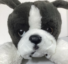 FAO Schwarz Adopt-A-Pets Mix Pup Plush Frenchton French Bulldog / Boston Terrier