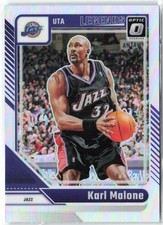 2024 Panini Donruss Optic Karl Malone Holo Prizm #229 Legend Jazz