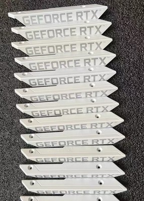 Backplate Tag for ASUS ROG STRIX RTX 3070 3080 3090 GAMING White OC OEM Plate