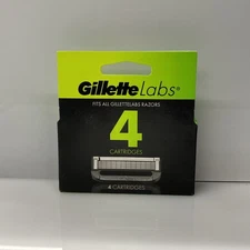 Gillette Labs 4 Refill Cartridges Fits All Gillettelabs Razors