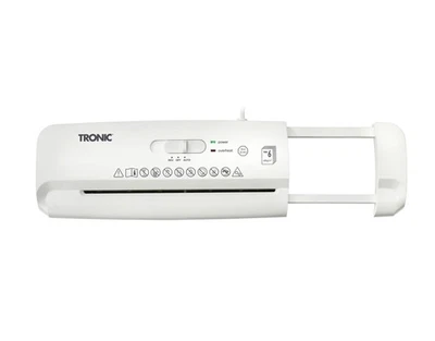 TRONIC(KOMPERNAß HANDELSGESELLSCHAFT MBH) Tronic Aufsatz-Aktenvernichter Schredder 6 Blatt P-2 Teleskoparm bis 43cm