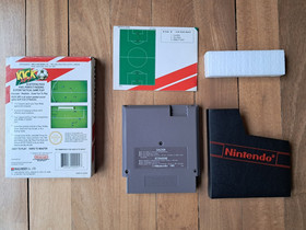 Calcio Calcio Vintage Nintendo Nes Gioco Versione UK Boxato Inc Manuale Testato