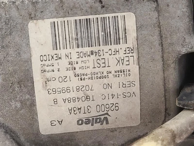 Nissan Altima 2013-2018 compresor de aire acondicionado sedán de 4 cilindros S 926003TA3B Foto 3 de 4
