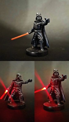 Star Wars Legion Darth Vader bemalt mit Led
