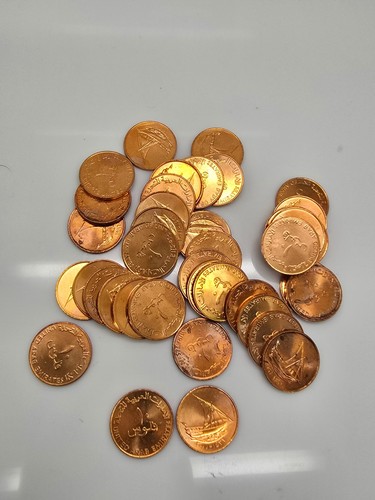VAE Vereinigte Arabische Emirate 2011 Stck. 40 Stück 10 Fils UNC gebraucht KM 3.2 Bronze Boot