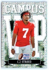 2023 Pro Set Metal #VIP-CJS C.J. Stroud Campus VIP