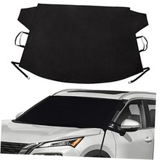 Windshield Cover for Ice and Snow - Snow Cover for Car, Truck and SUV Made of
