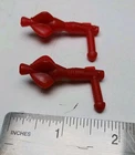 Vintage MOTU Zodiac Red Laser Weapons Pair 1983 Mattel He-Man