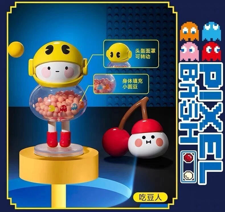 Bobo & Coco Pac Man Space Series Confirmed Blind Box Figure Cute Gifts - Image 3 of 4