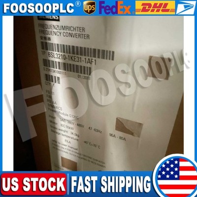 New Siemens SINAMICS G120C 55KW Inverter 6SL3210-1KE31-1AF1 6SL3 210-1KE31-1AF1