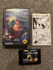 Flashback The Quest for Identity (Sega Genesis, 1993) Genesis