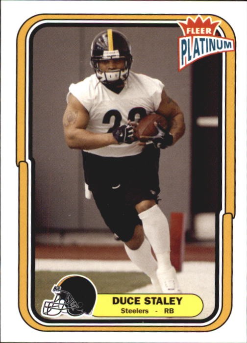 2004 Fleer Platinum #25 Duce Staley - FB