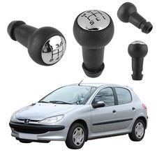 POMELLO LEVA CAMBIO CROMATO 5 MARCE PEUGEOT 206 1998 1999 2000 2001 2002 2003