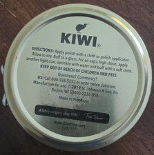 KIWI Brown Shoe Polish 70 g 2 1/2 oz Tin MPN 1092177