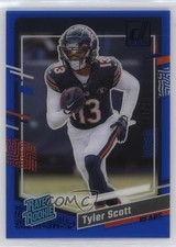 2023 Panini Clearly Donruss Rated Rookie Blue 91/99 Tyler Scott #89 h3a