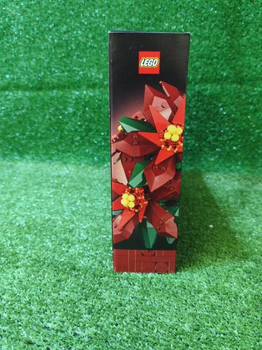 New LEGO Set 10370 Botanicals Collection: Poinsettia Sealed Flower Plant Red  - Afbeelding 2 van 7