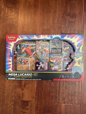 Pokemon TCG: Mega Lucario EX Premium Figure Collection - SEALED/NEW  destined 