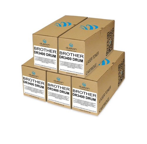 Brother tambour 5x DR3400 DR-3400 compatible DCP-L 5500 6600 Duston noir - Afbeelding 1 van 6